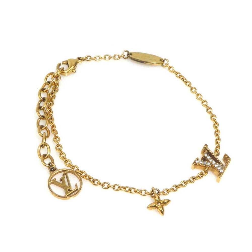 LOUIS VUITTON Gold Charm Bracelet - Picture 1 of 5